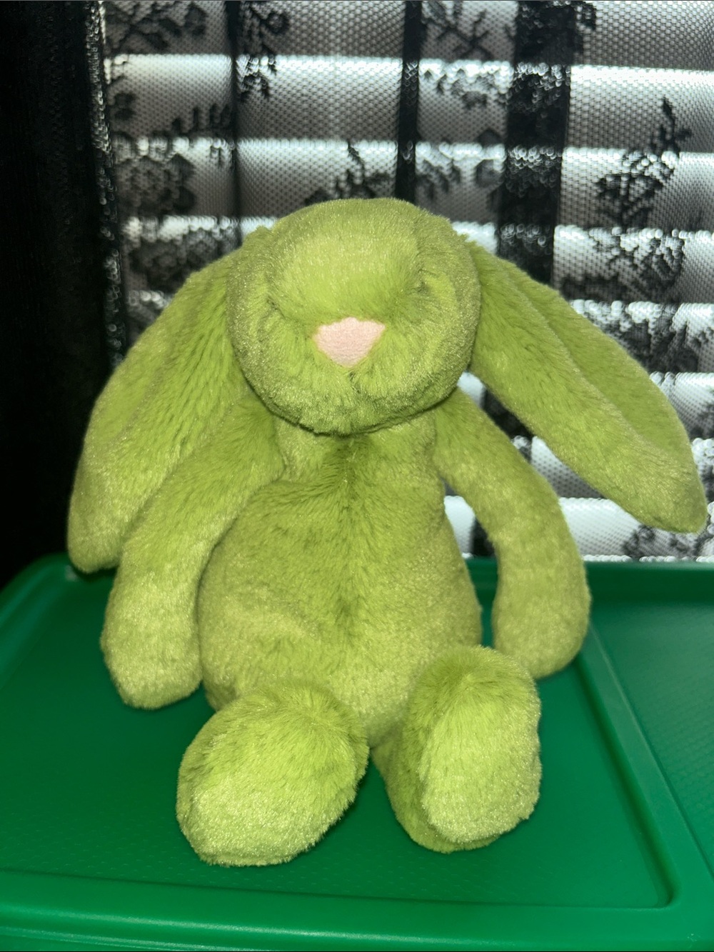 Mini Jellycat Bunny- Neon Green